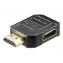Wentronic Goobay a 344 G - HDMI adapteris - HDMI (F) į HDMI (V) - stačiakampis kištukas (51725)