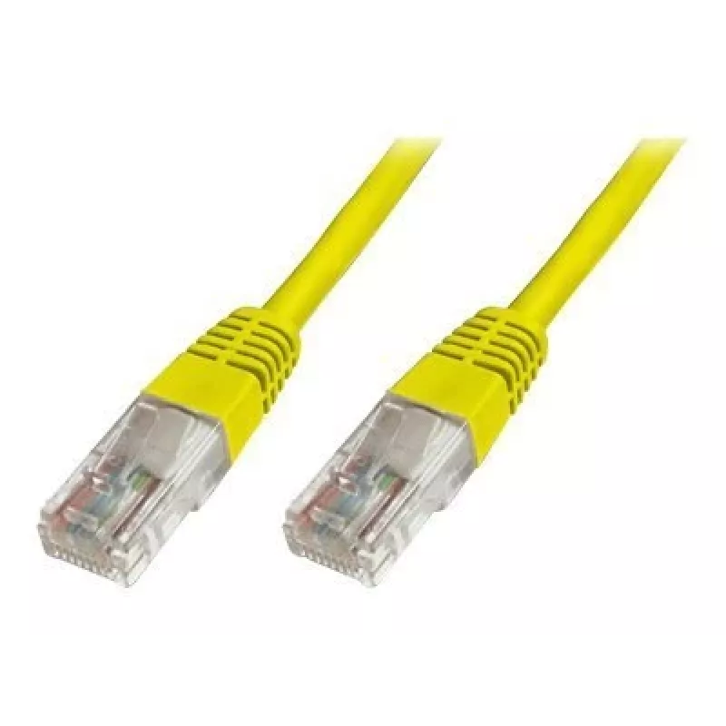 Patch Cord Digitus CAT 5e U/UTP DK-1512-050/Y 5 m geltonas
