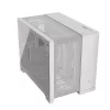 Corsair 2500D AIRFLOW Micro ATX dviejų kamerų PC korpusas – baltas CC-9011264-WW