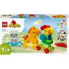 Konstruktorius LEGO DUPLO Gyvūnų traukinys 10412 — 19 dalių, nuo 1,5 metų, 170×60×430 mm