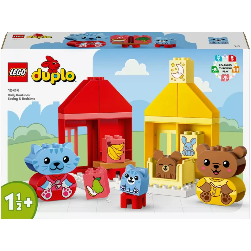 LEGO DUPLO Mano pirmosios kasdienės rutinos: Valgymas ir miegas 10414
