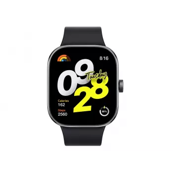 Xiaomi Redmi Watch 4 – išmanusis laikrodis su dirželiu – TPU – juoda – riešo dydis: 135–205 mm – ekranas 5 cm (1,97)