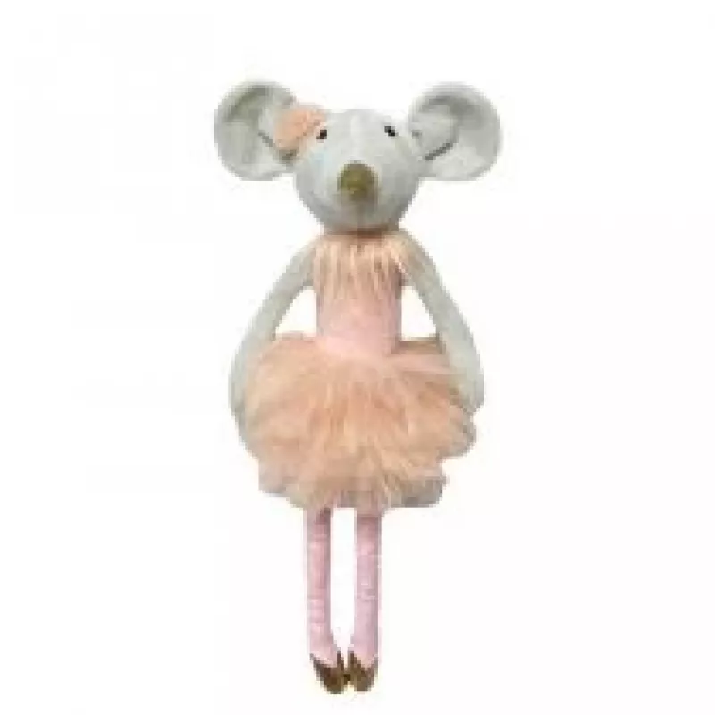 Pliušinis žaislas TULILO Mascot Pola pelė 38 cm – minkštas žaislas, pliušinė pelė 38 cm