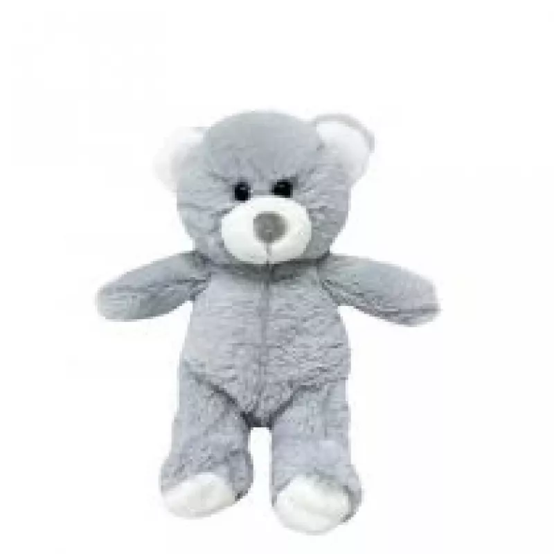 Minkštas žaislas TULILO Teddy Bear Mascot Olus 15 cm pilka pliušinė figūrėlė
