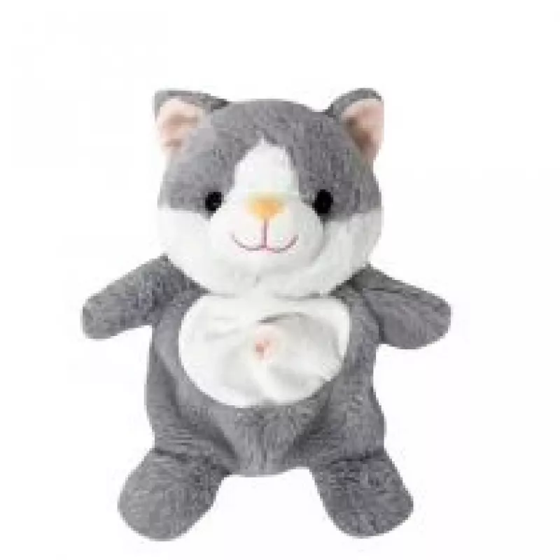 Pliušinė katės lėlytė TULILO 9343, rankinė lėlė, 26 cm, minkštas žaislas