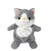 Pliušinė katės lėlytė TULILO 9343, rankinė lėlė, 26 cm, minkštas žaislas