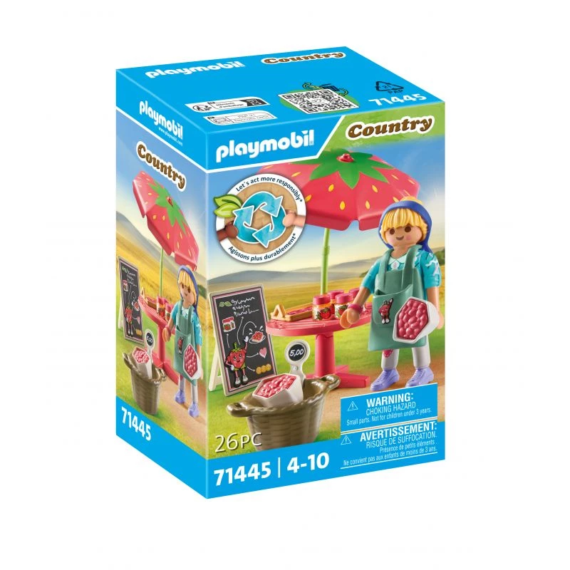 Playmobil Country naminio braškių džemo prekystalis