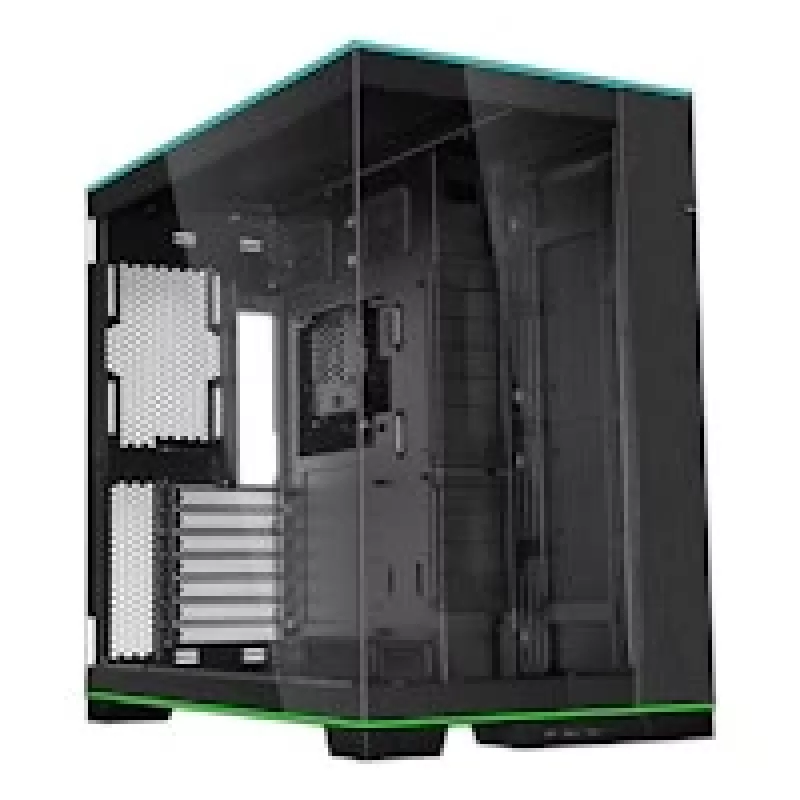 Lian Li O11DERGBX O11D EVO PC dėklas stiklinis MIDI bokštas juodas RGB grūdintas stiklas
