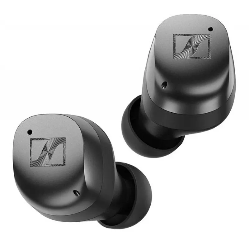 SENNHEISER Momentum MTW4 belaidės Bluetooth triukšmą slopinančios sportinės ausinės - juoda ir grafitas