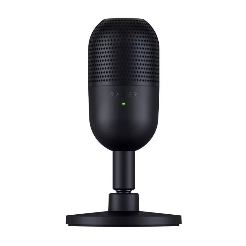 Stalinis mikrofonas Razer Seiren V3 Mini, USB-C, superkardioidinis, 20–20000 Hz, 96 kHz, 24 bitų, juodas