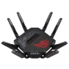 ASUS ROG Rapture GT-BE98 belaidis maršrutizatorius 10 Gigabit Ethernet keturjuostis (2,4 GHz / 5 GHz-1 / 5 GHz-2 / 6 GHz) Juoda