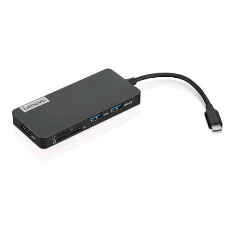 Lenovo 4X11N40212 nešiojamojo kompiuterio dokas / prievado replikatorius Laidinis USB 3.2 Gen 1 (3.1 Gen 1) Type-C Juoda