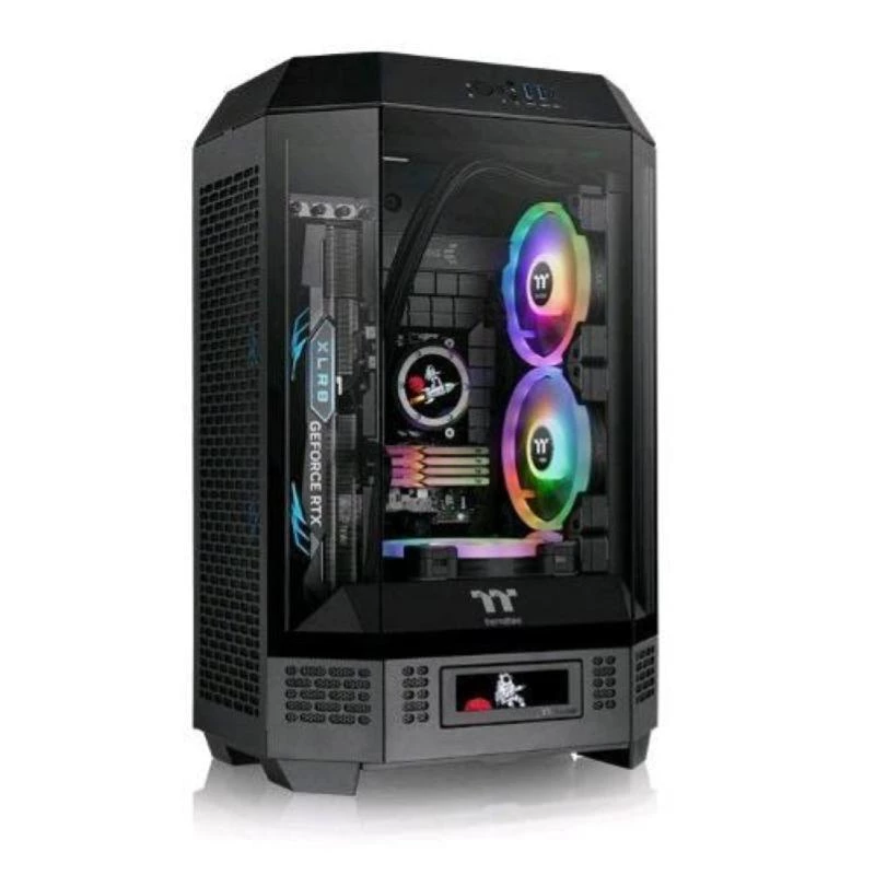 Thermaltake the Tower 300 Juoda Micro Tower Tempered Glass PC Gaming C