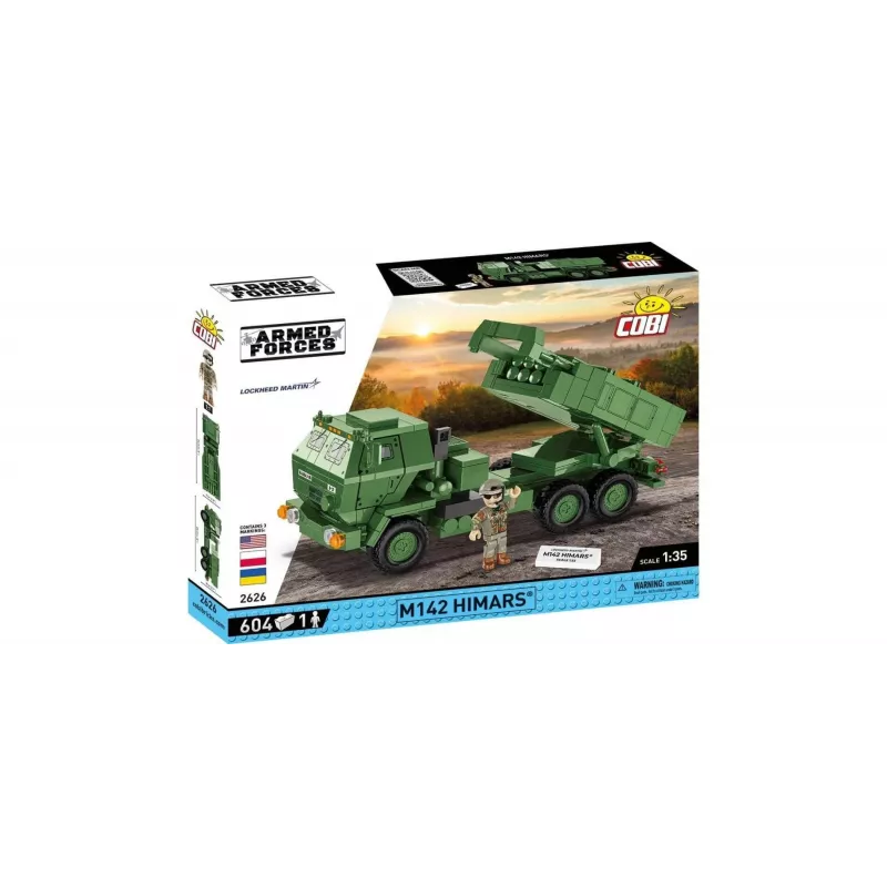 COBI 2626 Armed Forces M142 HIMARS 621 detalės