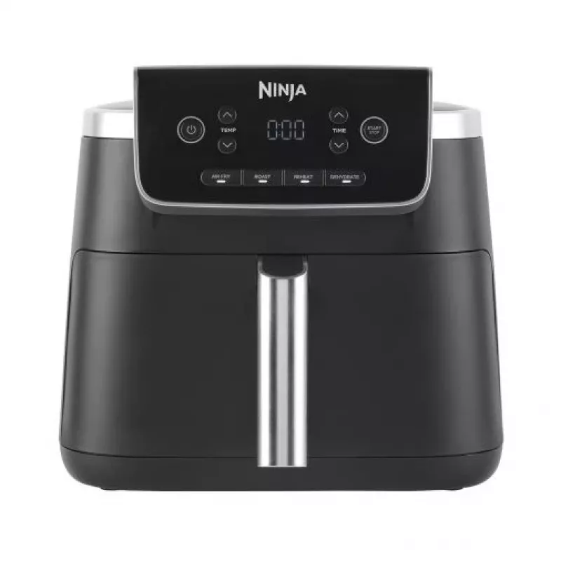 Oro gruzdintuvė Ninja AF140EU viena 4,7 L 1750 W Juoda, 4 programos, LCD, traškėjimo lėkštė
