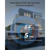 Reolink W320 - 5MP lauko apsaugos kamera, 2.4/5 GHz Wi-Fi, asmens/transporto priemonės/gyvūno aptikimas, 100 pėdų naktinis matymas