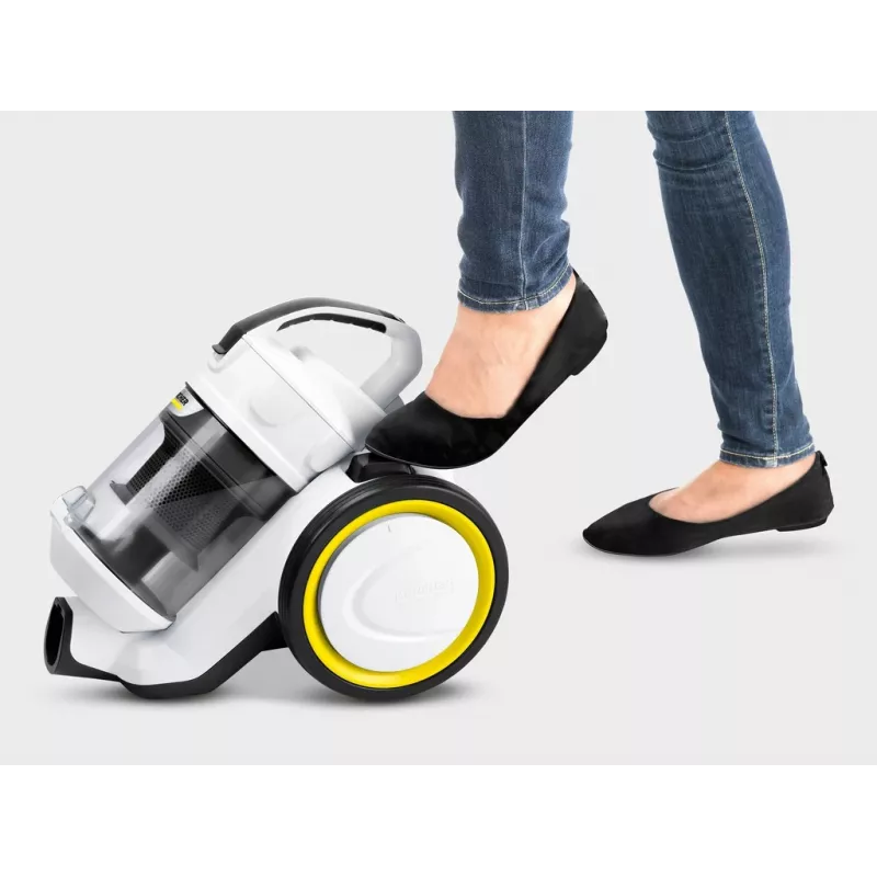 Cikloninis dulkių siurblys Karcher VC 3 — sausas valymas namuose, 700 W, 0,9 L be maišelio, HEPA 13, teleskopinis vamzdis, 1,5 m žarna