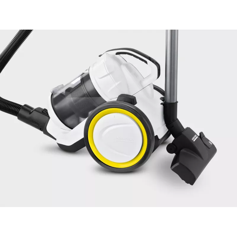 Cikloninis dulkių siurblys Karcher VC 3 — sausas valymas namuose, 700 W, 0,9 L be maišelio, HEPA 13, teleskopinis vamzdis, 1,5 m žarna