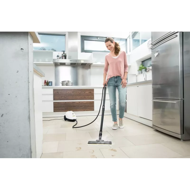 Kärcher SC 2 EasyFix cilindrinis garų valytuvas 1 L 1500 W juoda, balta
