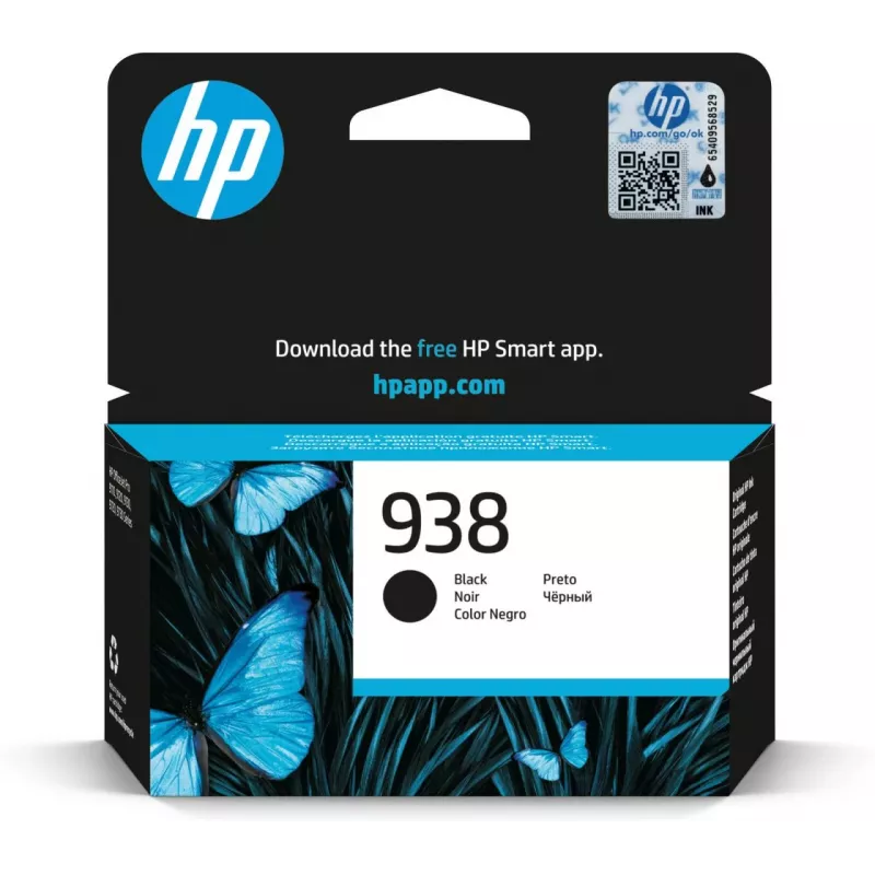 HP rašalo kasetė 4S6X8PE 938 juoda