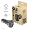 CLUB3D Nešiojamųjų kompiuterių / laptopų automobilinis įkroviklis 36 Watt, Auto, cigarečių žiebtuvėlis, 24 V, juodas
