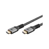 Goobay 65262 HDMI kabelis 3 m HDMI A tipo (standartinis) pilkas (65262)