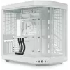 PC korpusas HYTE Y70 Midi Tower baltas – palaiko EATX, GPU iki 42,2 cm, CPU aušintuvo aukštis 18 cm