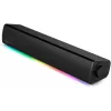 Sound Blaster GS3 kompaktiška žaidimų garso juosta su RGB ir SuperWide technologija, USB maitinama, Bluetooth 5.4, ausinių išvestis, skirta PC ir Mac