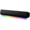 Sound Blaster GS3 kompaktiška žaidimų garso juosta su RGB ir SuperWide technologija, USB maitinama, Bluetooth 5.4, ausinių išvestis, skirta PC ir Mac
