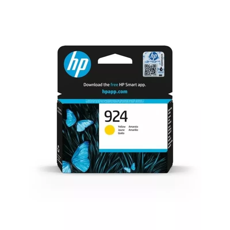 HP 924 geltona originali rašalo kasetė