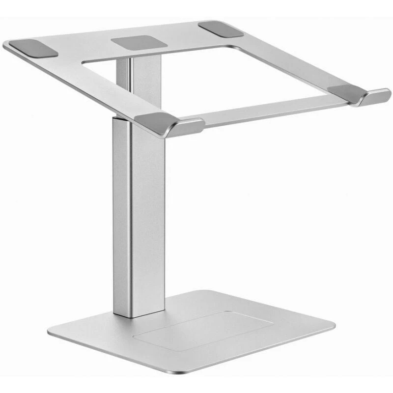 Gembird NBS-D1-02 stovas nešiojamam kompiuteriui Sidabrinis 39,6 cm (15,6 inch)