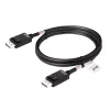 CLUB3D DisplayPort 2.1 dvikryptis VESA DP80 sertifikuotas laidas 4K240Hz, 8K60Hz arba 10K30Hz M/M 1,2 m / 3,94 pėd.