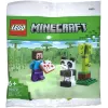 LEGO Minecraft Steve ir mažoji panda 30672 Polybag
