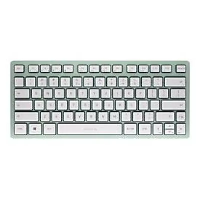 CHERRY KW 7100 MINI BT klaviatūra Universali Bluetooth QWERTY US International mėtinės spalvos