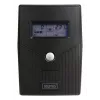 DIGITUS Line-Interactive UPS, 800VA/480W 12V/9Ah X1 baterija, 2x CEE 7/7 lizdai, RJ-11, LCD (DN-170064-LCD)
