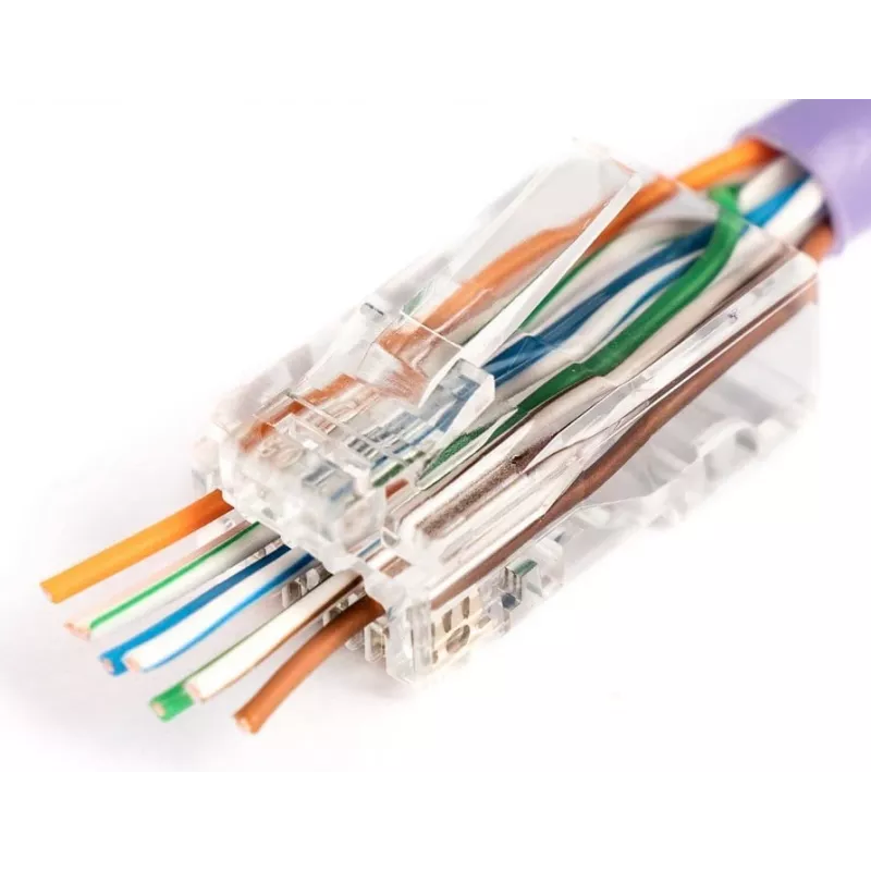 RJ45 laido jungtis Digitus X-ML-6U-EZ permatoma, vyriška, 100 vnt.
