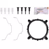 Thermaltake Contac 9 SE procesoriaus oro aušintuvas 9,2 cm juodas. Balta