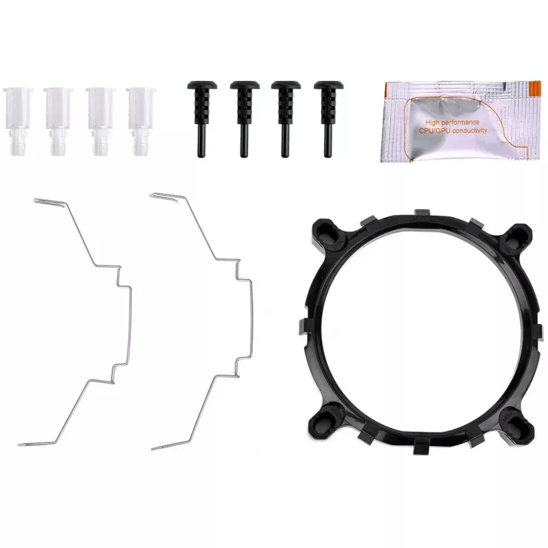 Thermaltake Contac 9 SE procesoriaus oro aušintuvas 9,2 cm juodas. Balta