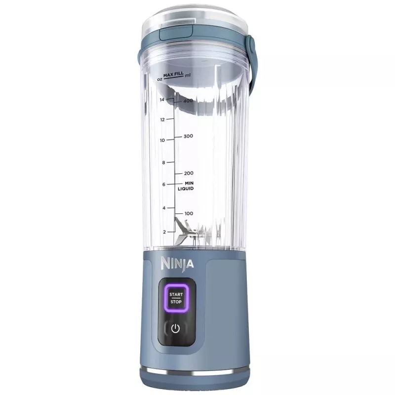 Sport blenderis Ninja Blast BC151EUNV — 0,53 l dubuo, 14,4 W, maitinamas iš baterijos, mėlynas
