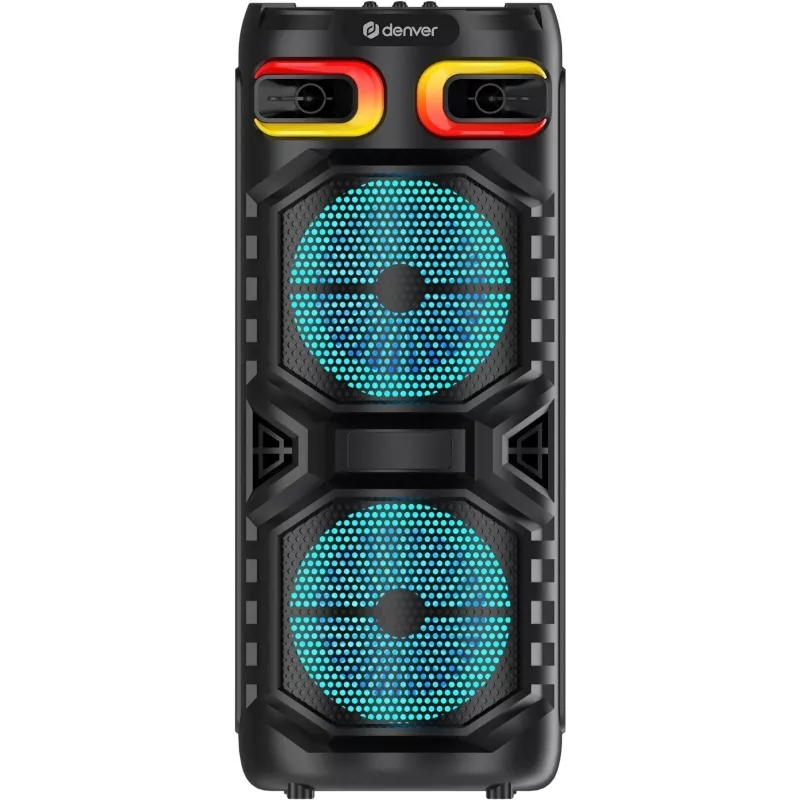 DENVER BPS-355 - Vakarėlių garso sistema - Belaidė - Bluetooth - 16 vatų - dviejų krypčių (111151200160)