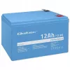 Qoltec LiFePO4 ličio geležies fosfato baterija 12,8 V 12 Ah 153,6 Wh su BMS