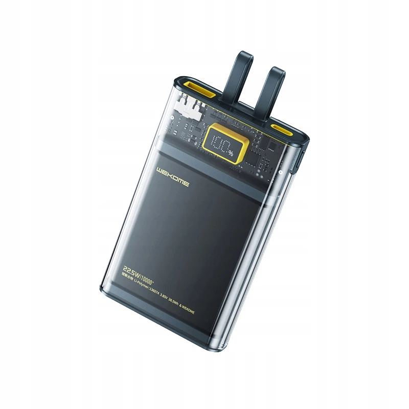 Išorinė baterija WK-WP-323, 1000 mAh super greitas įkrovimas