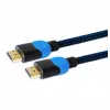 Savio GCL-02 HDMI kabelis 1,8 m HDMI A tipo (standartinis) juoda, mėlyna