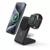Vidinis įkroviklis Crong CRG-MSPS-BLK išmaniajam laikrodžiui, juodas, Lightning USB belaidis