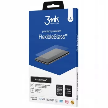 Apsauginis stiklas 3mk FlexibleGlass Galaxy S24 Ultra ekranui hibridinis stiklas