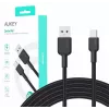 USB A į USB C laidas Aukey CB-NAC1, 1 m, pintas nailonas, USB PD 60W, USB 2.0