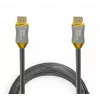 HDMI laidas IBOX HD08 2 m, HDMI A tipo kištukas–kištukas, HDMI 2.1, sidabrinis
