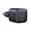 Sieninis įkroviklis Aukey PA-B1L USB-C 30W juodas — kompaktiškas USB‑C PD maitinimo adapteris