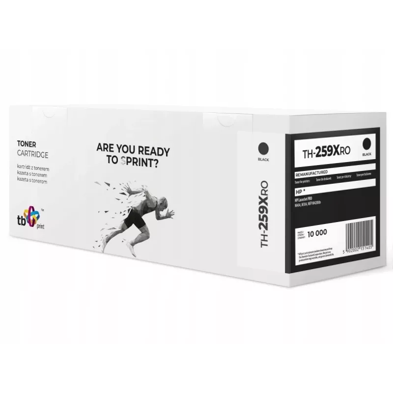 Toner skirta HP LJ PRO M404 CF259X TH-259XRO atnaujinta Juoda
