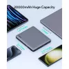 AUKEY Sprint X 20000mAh 100W nešiojamojo kompiuterio maitinimo blokas su PD3.0 - pilka